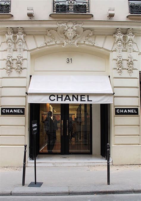 original chanel store in paris.